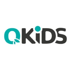 QKids Lolo Pink 2-in-1 Ride-on Loopauto QKIDS00006 -Kleintje Wereld qkids logo 1