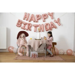 Happy Horse Rabbit Richie Oudroze 28 Cm No. 1 Knuffel 133104 -Kleintje Wereld rabbit richie 4 3 1