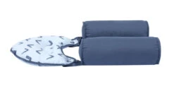 Sevibaby Blue Boomerang Steunkussen Met Hoofdkussentje 33-154 -Kleintje Wereld sevibaby blue boomerang steunkussen met hoofdkussentje 5