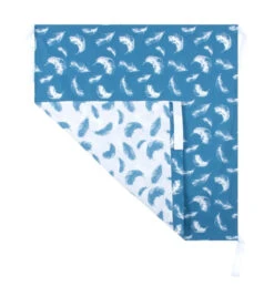 Sevibaby Blue Feathers Baby Hangmatje 576-91 -Kleintje Wereld sevibaby blue feathers baby hangmatje 3