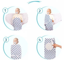 Sevibaby Blue Flower Jersey Inbakerdoek 118-170 -Kleintje Wereld sevibaby blue flower jersey inbakerdoek 118 170 5