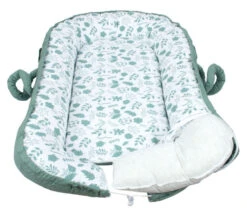 Sevibaby Green Multifunctioneel Draagbaar Babynest 276-92 -Kleintje Wereld sevibaby green multifunctioneel draagbaar babynest 276 92 4