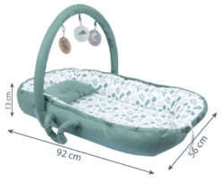 Sevibaby Green Multifunctioneel Draagbaar Babynest 276-92 -Kleintje Wereld sevibaby green multifunctioneel draagbaar babynest 276 92 5