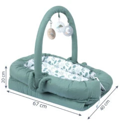 Sevibaby Green Reflux Multifunctioneel Draagbaar Babynest 275-92 -Kleintje Wereld sevibaby green reflux multifunctioneel draagbaar babynest 275 92 5