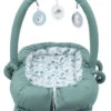Sevibaby Green Reflux Multifunctioneel Draagbaar Babynest 275-92 -Kleintje Wereld sevibaby green zwangerschaps en voedingskussen 580 92 2 1