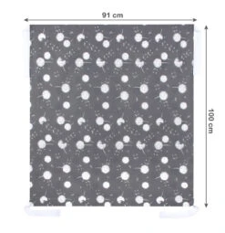 Sevibaby Grey Dandelion Baby Hangmatje 576-90 -Kleintje Wereld sevibaby grey dandelion baby hangmatje 2