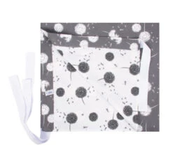 Sevibaby Grey Dandelion Baby Hangmatje 576-90 -Kleintje Wereld sevibaby grey dandelion baby hangmatje 3