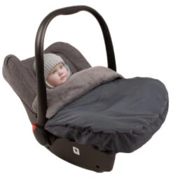 Sevibaby Grijs Groep 0 Universele Autostoel Voetenzak 351 -Kleintje Wereld sevibaby grijs groep 0 universele autostoel voetenzak 351 3