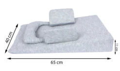 Sevibaby Grijs Multifunctioneel Hellend Warmte Steunkussen 9021-13 -Kleintje Wereld sevibaby grijs multifunctioneel hellend warmte steunkussen 9021 13 7