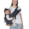 Sevibaby Grijs Side Carrier Draagzak 63 -Kleintje Wereld sevibaby grijs side carrier draagzak 63 1