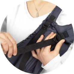 Sevibaby Grijs Side Carrier Draagzak 63 -Kleintje Wereld sevibaby grijs side carrier draagzak 63 8