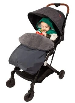 Sevibaby Grijs Universele Wandelwagen Beenkap 147 -Kleintje Wereld sevibaby grijs universele wandelwagen beenkap 147 3 1