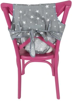 Sevibaby Grijs Textiel Travel Chair 152-13 -Kleintje Wereld sevibaby grijstextiel stoelverhoger 152 13 2