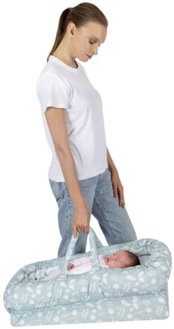 Sevibaby Leaf Reflux Draagbaar Babynest 273-92 -Kleintje Wereld sevibaby leaf reflux draagbaar babynest 273 92 5