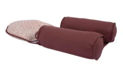 Sevibaby Pink Flowers Steunkussen Met Hoofdkussentje 33-153 -Kleintje Wereld sevibaby pink flowers steunkussen met hoofdkussentje 4