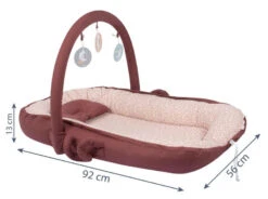 Sevibaby Pink Multifunctioneel Draagbaar Babynest 276-153 -Kleintje Wereld sevibaby pink multifunctioneel draagbaar babynest 276 153 5 1920x1920
