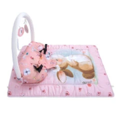 Sevibaby Rabbit Pink Multifunctioneel Speelkleed 376-155 -Kleintje Wereld sevibaby rabbit pink multifunctioneel speelkleed 4 1920x1920