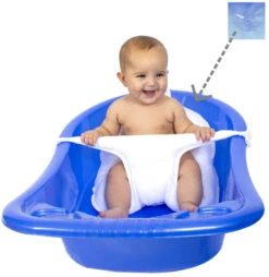 Sevibaby Wit Badhangmatje Met Zitje 8697-0 -Kleintje Wereld sevibaby wit badhangmatje met zitje 8697 0 4