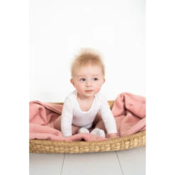 Briljant Pique Zand 75 X 100 Cm Zomer Wiegdeken 145R -Kleintje Wereld sfeer 2 1