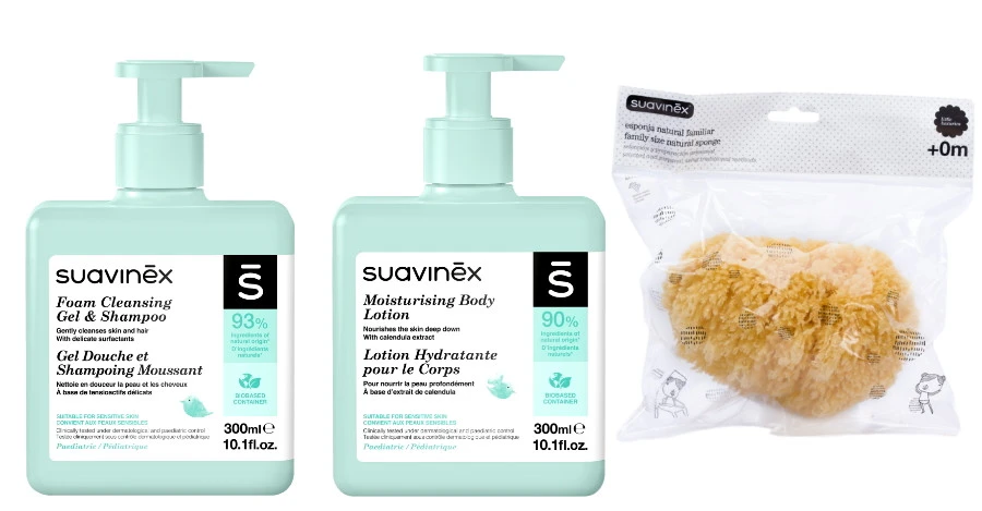 Suavinex 300ml Baby Bad Set SXSSET901723 3 Suavinex 300ml Baby Bad Set SXSSET901723