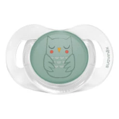 Suavinex Bonhomia Green Gift Set SXSBZ2080736 -Kleintje Wereld suavinex bonhomia flat owl green 0 6m silicone fopspeen sxsba1079099 1 2