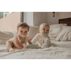 Suavinex Bonhomia Owl Green 270 Ml Fles SXSBX2079877 -Kleintje Wereld suavinex bonhomia flat owl green 6 18m silicone fopspeen sxsba2079150 3 1 4