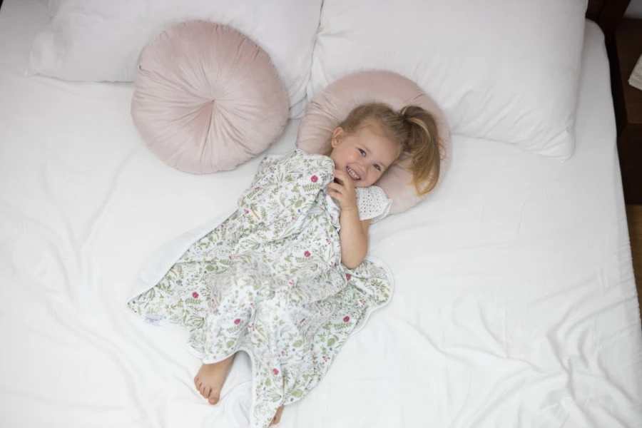 Babymatex Ines Flowers 75x100 Cm Katoenen Wiegdeken TB0236_35 5 Babymatex Ines Flowers 75x100 Cm Katoenen Wiegdeken TB0236_35 - Afbeelding 3