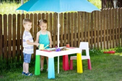 Tega Baby Multicolor 3-in-1 Tafel Met Stoeltje MF-001-134 -Kleintje Wereld tega baby grijs 3 in 1 tafel met stoeltje mf 001 106 4 900 1