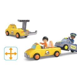 Toddys Chris Carry Educatieve Modulaire Speelgoedauto Met Pop TO-0123 -Kleintje Wereld toddys chris carry educatieve modulaire speelgoedauto met pop 5