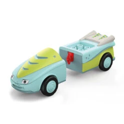 Toddys Freddy Fluxy Educatieve Modulaire Speelgoedauto Met Pop TO-0101 -Kleintje Wereld toddys freddy educatieve modulaire speelgoedauto met pop 2