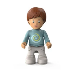 Toddys Freddy Fluxy Educatieve Modulaire Speelgoedauto Met Pop TO-0101 -Kleintje Wereld toddys freddy educatieve modulaire speelgoedauto met pop 5