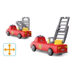Toddys Harry Helpy Educatieve Modulaire Speelgoedauto Met Pop TO-0124 -Kleintje Wereld toddys harry helpy educatieve modulaire speelgoedauto met pop 5