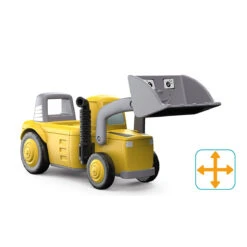 Toddys Luke Loady Educatieve Modulaire Speelgoedauto Met Pop TO-0126 -Kleintje Wereld toddys luke loady educatieve modulaire speelgoedauto met pop 4