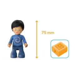 Toddys Mike Moby Educatieve Modulaire Speelgoedauto Met Pop TO-0107 -Kleintje Wereld toddys mike moby educatieve modulaire speelgoedauto met pop 6