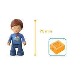 Toddys Mio Mounty Educatieve Modulaire Speelgoedauto Met Pop TO-0103 -Kleintje Wereld toddys mio mounty educatieve modulaire speelgoedauto met 6