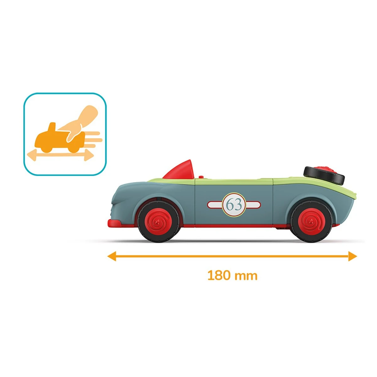 Toddys Olli Oldy Educatieve Modulaire Speelgoedauto Met Pop TO-0106 7 Toddys Olli Oldy Educatieve Modulaire Speelgoedauto Met Pop TO-0106 - Afbeelding 5