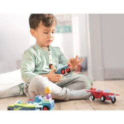 Toddys Sam Speedy Educatieve Modulaire Speelgoedauto Met Pop TO-0115 -Kleintje Wereld toddys sfeer 15 2