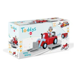 Toddys Willy Worky Educatieve Modulaire Speelgoedauto Met Pop TO-0134 -Kleintje Wereld toddys willy worky educatieve modulaire speelgoedauto met pop 15