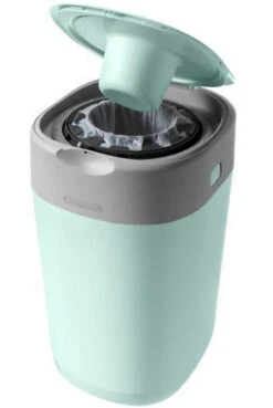 Tommee Tippee Twist & Click Tub Green Luieremmer 85102402 (eco) -Kleintje Wereld tommee tippee twist click tub green luieremmer 85102501 4 1
