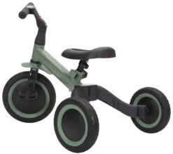 Topmark Kaya Olijf Groen 4-in-1 Loopfiets T6079.green06 -Kleintje Wereld topmark kaya olijf groen 4 in 1 loopfiets t6079.green06 4