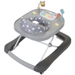 Topmark Lexi Grey Stars Loopstoel T6070.GY0422 -Kleintje Wereld topmark lexi grey stars loopstoel t6070.gy0422 2