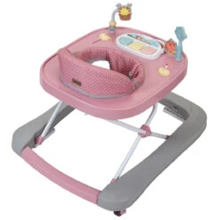 Topmark Lexi Pink Dots Loopstoel T6070.PK0422 -Kleintje Wereld topmark lexi pink dots loopstoel t6070.pk0422 2