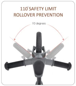 Topmark Manu Grijs Loopfiets T6078.GY0122 -Kleintje Wereld topmark manu grijs loopfiets t6078.gy0122 3 2 2