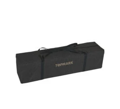 Topmark Parker Zwart Melange Inklapbare Box En Reisbed Incl. Bodemverhoger T7039.BLACK -Kleintje Wereld topmark parker zwart melange inklapbare box 13