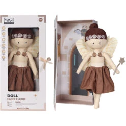 Tryco Fee Fleur 35 Cm Pop In Geschenkdoos TR-243335 -Kleintje Wereld tr 243335 8720289399498 doll fairy fleur 05a