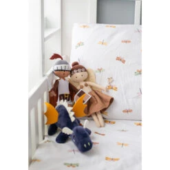 Tryco Draak Diego 38 Cm Knuffel TR-243331 -Kleintje Wereld tr 243338 8720289399528 doll knight kai 02 1 1