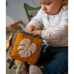 Tryco Jungle Activiteitenkubus TR-243339 -Kleintje Wereld tr 243339 8720663931955 activity cube jungle sfeer