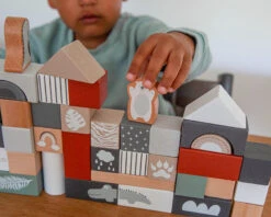 Tryco 50 Stuks Houten Blokken TR-353001 23 Tryco 50 Stuks Houten Blokken TR-353001 -Kleintje Wereld tr 353001 tryco wooden 50pcs blocks 07