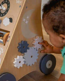 Tryco Nature Houten Activiteiten Loopwagen TR-353003 -Kleintje Wereld tr 353003 tryco wooden baby walker new 11 1920x1920