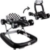 Tryco F1 Racer Black 2-in-1 Loopstoel En Loopwagen TR-362703 -Kleintje Wereld tr 362703 tryco f1 racer black 2 in 1 walker 01a